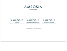 Tablet Screenshot of amrosia.com